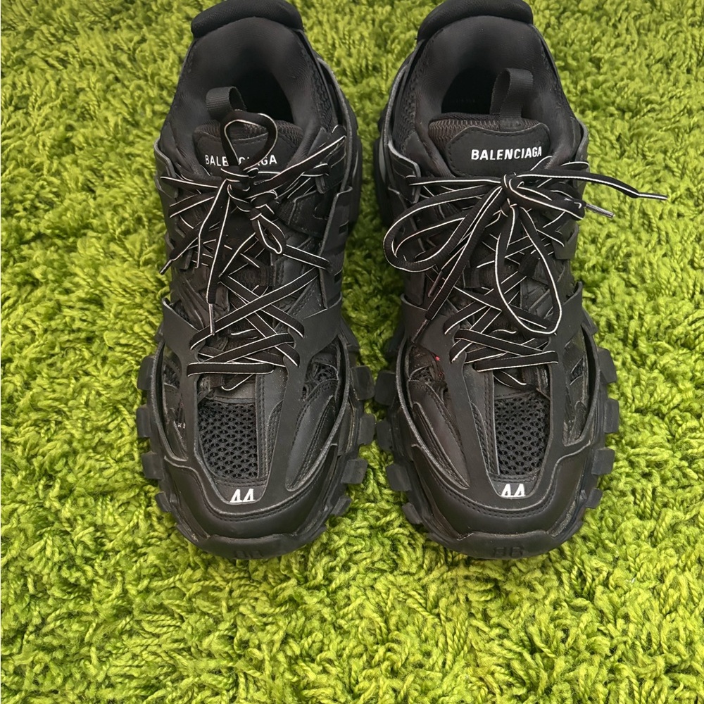 Balenciaga Men's Black Track Sneakers